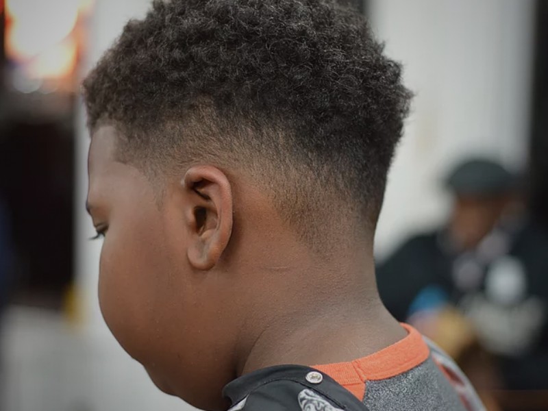 Two kids haircuts